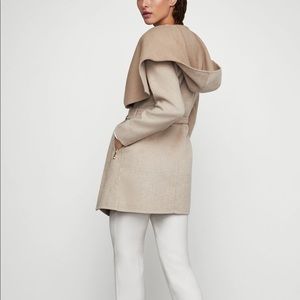 bcbg margaret hooded wrap coat